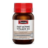 SWISSE Ultiboost Fast Acting Vitamin D3 90 Mini Tablets